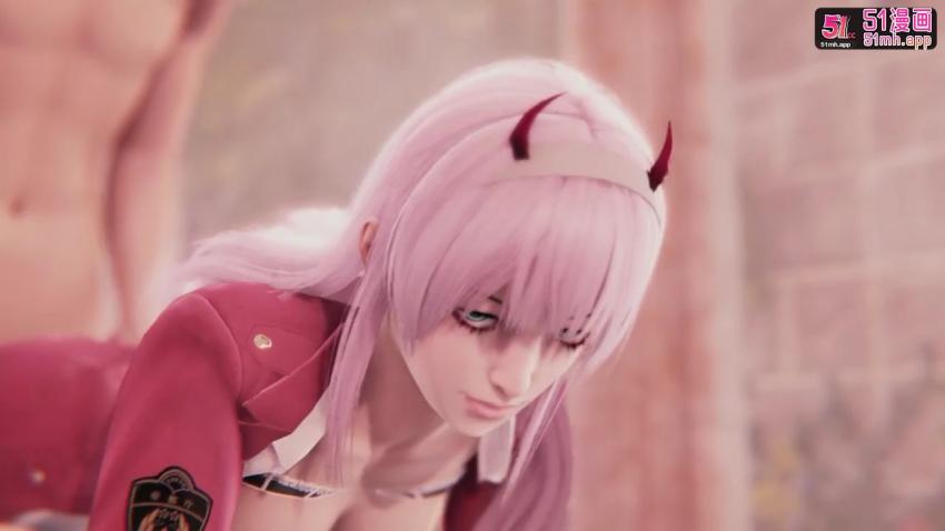 [3D] 02姐姐第一次被射到屁股上